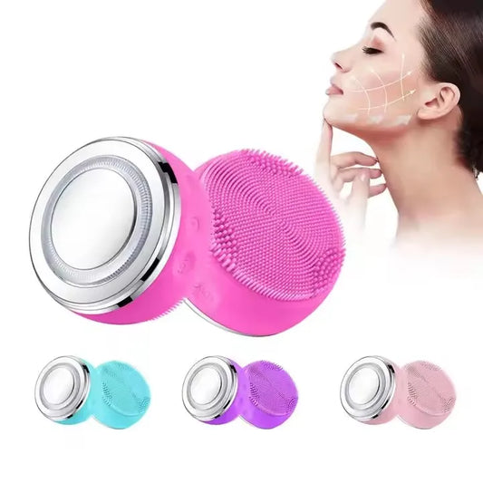 Brosse Nettoyante Sonique LED-Démaquillage & Éclat