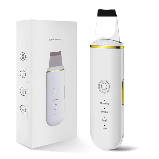 Spatule Ultrasonique Visage-Nettoyage, Lifting & Ions