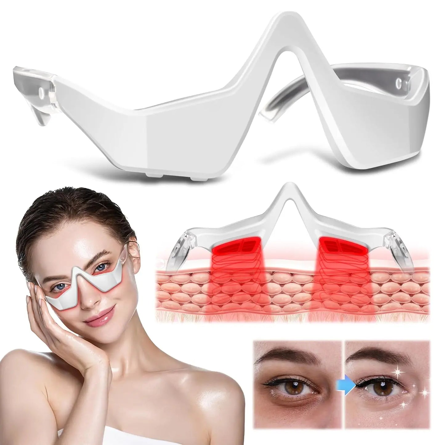 Masque oculaire luminothérapie & micro-courant