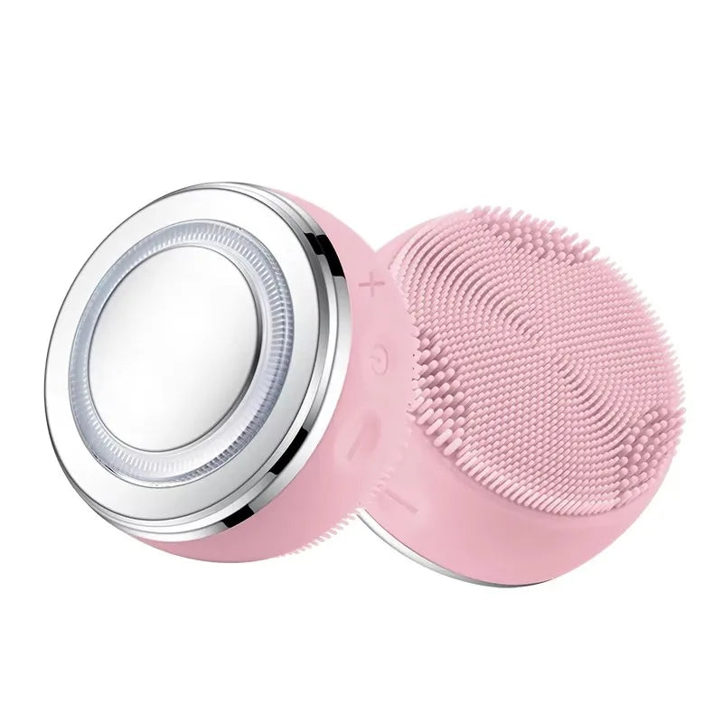 Brosse Nettoyante Sonique LED-Démaquillage & Éclat