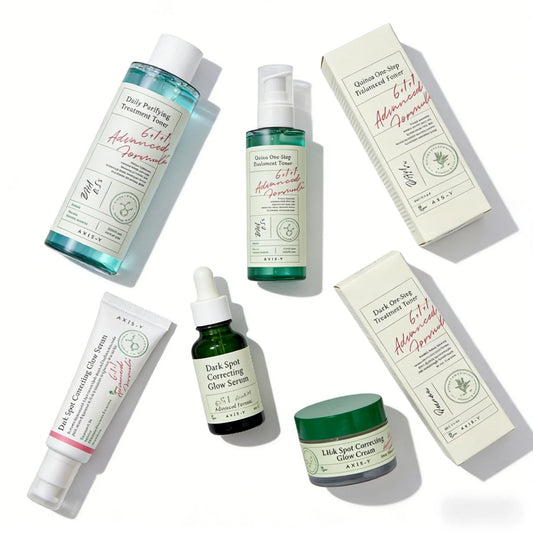 AXIS-Y serum, gel nettoyant, toner
